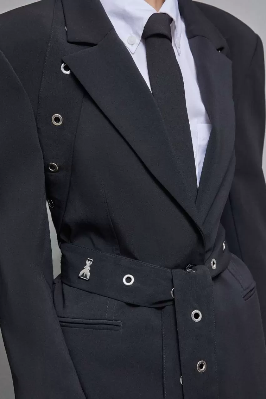 Patrizia Pepe Tailleur | Blazer<Blazer in crepe taglio maschile