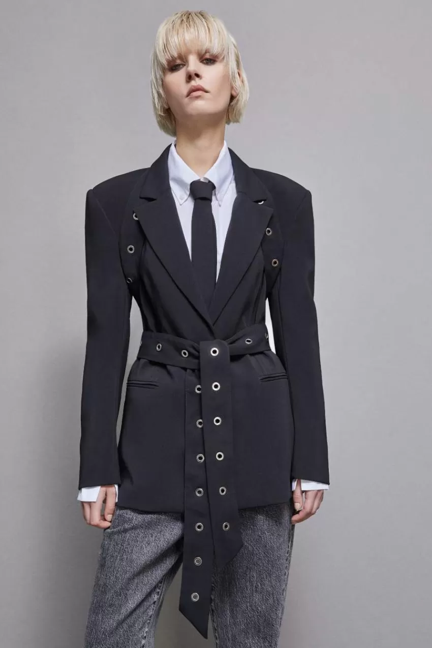 Patrizia Pepe Tailleur | Blazer<Blazer in crepe taglio maschile