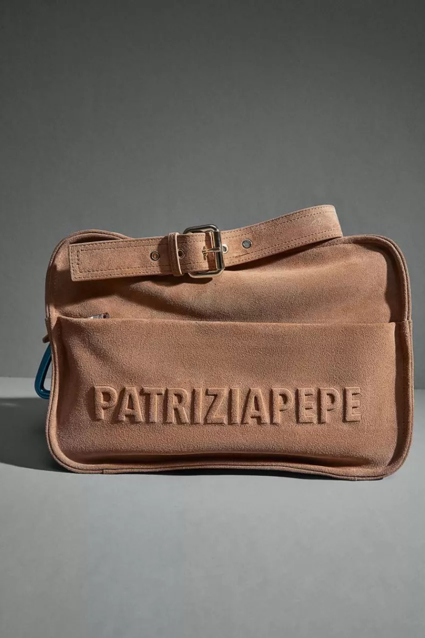 Patrizia Pepe (Im)Perfection Bag | Shopping<Borsa Shopping IMPERFECTION in suede