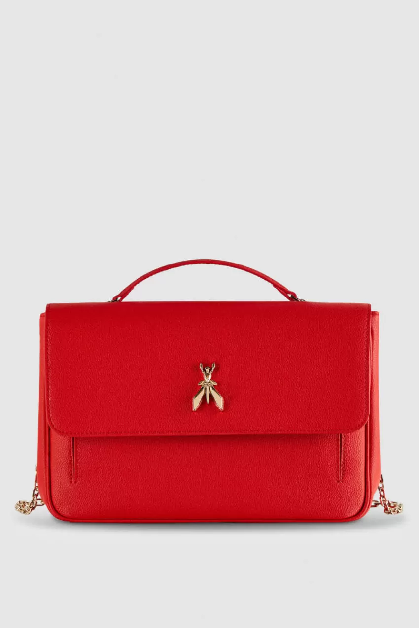 Patrizia Pepe Tracolla<Fly Borsa a spalla in pelle con catena