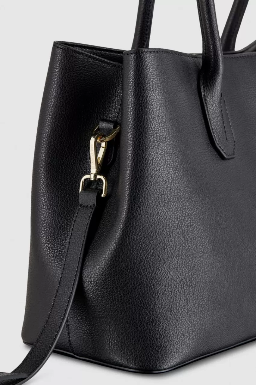 Patrizia Pepe Shopping | A Mano<Fly Borsa shopping in pelle con tracolla