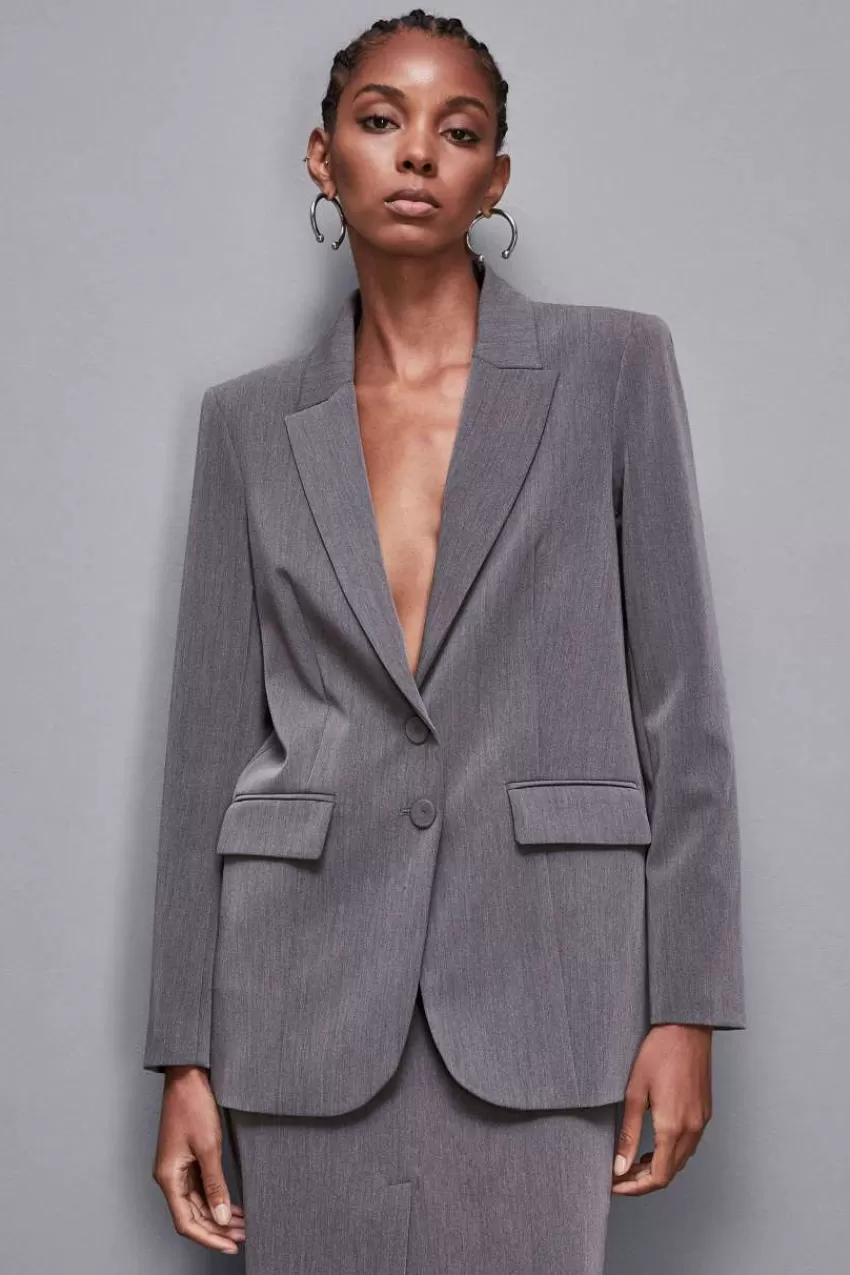 Patrizia Pepe Tailleur | Blazer<Giacca due bottoni in viscosa "Essential"