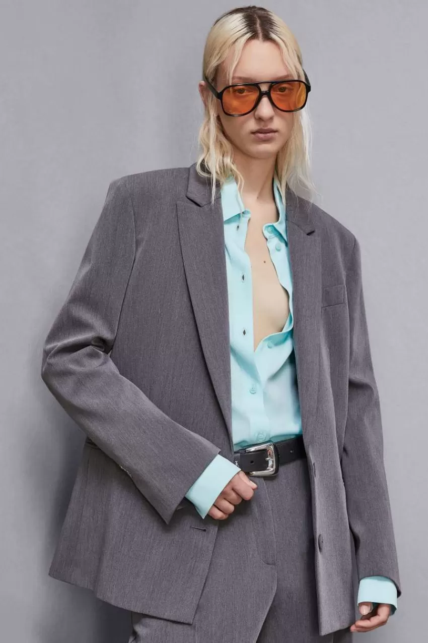 Patrizia Pepe Tailleur | Blazer<Giacca over in viscosa "Essential"