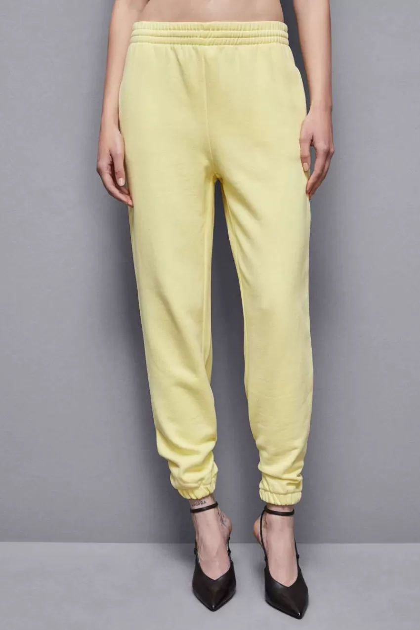 Patrizia Pepe Joggings<Pantaloni jogger in felpa di cotone