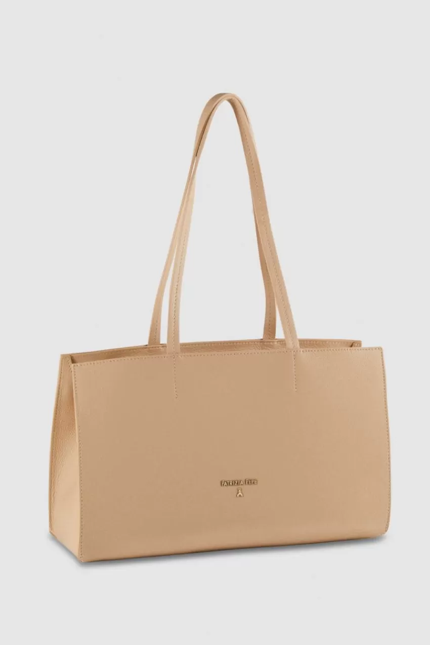 Patrizia Pepe Shopping<Shopping bag in pelle con zip