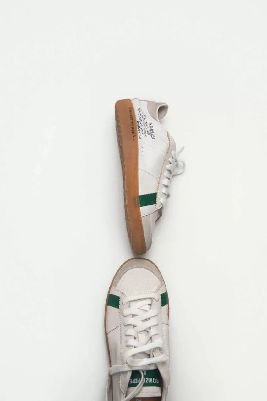 Patrizia Pepe Sneakers<SKIN Sneakers in nappa con Lettering