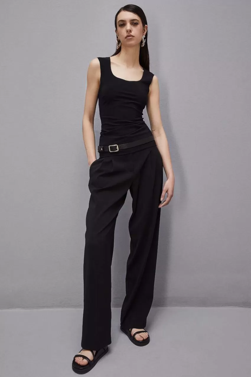 Patrizia Pepe Tops<Top canotta in jersey stretch