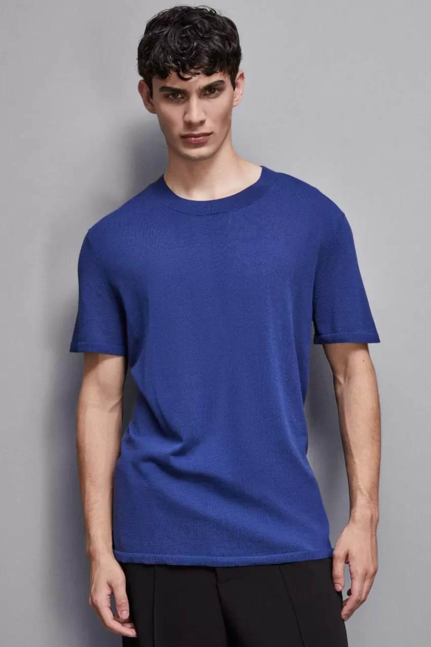 Uomo Patrizia Pepe T-Shirt E Camicie | Maglieria<T-Shirt Boxy in maglia